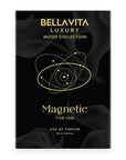 BELLAVITA Luxury Mood Collection MAGNETIC Perfume for Men 100ml | Pheromone Inspired Technology Long Lasting Fragrance | Notes of Grapefruit, Jasmine and Vanilla | Gourmet, Spicy Premium Fragrance
