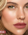 12 Colors lip liner pencils, Modern Classic Lip Liner, Lip Liner Pigmented Vegan Matte, Lasting Finish Lip Liner, Luxurious Creamy Long Lasting Lip Liner, Prevents Feathering and Fading, (04)