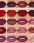 Kaely 2-in-1 Matte Lipstick and Lip Liner, Liquid Lip Stain Makeup for women Long Lasting Waterproof Smudge Proof, labiales matte mate larga duracion listip 24 hours originales, 25 Brown
