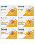 Himalaya Nourishing Cream & Honey Cleansing Bar, Face and Body Soap for Soft Skin, 4.41 oz, 6 Pack