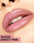 wet n wild MegaSlicks Lip Gloss, Ultra-Glossy, Vitamin-E Enriched, Ultra-Gloss High Shine Moisturizing, Cruelty-Free & Vegan - Rose Gold
