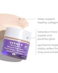 Derma E Advanced Peptides and Collagen Moisturizer – Double Action Face Cream with Peptide Complex – Intense Natural Collagen Moisture Day and Night Cream for Women, 2oz