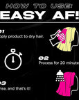 XMONDO Hair Color Super Pink