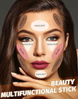 MEICOLY Liquid Contour Beauty Wand,Cream Contour Stick with
