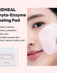 MEDIHEAL Phyto Enzyme Peeling Gauze Pads - Vegan Face Resurfacing Pore Tightening with LHA & Papaya Enzymes - Exfoliating Pads, 90