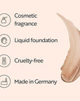 M. Asam MAGIC FINISH Supercharge Serum Foundation Creamy Nude (1.01 Fl Oz) - Moisturizing Make Up & Firming Face Serum In One, Anti-aging CC Cream With Optimal Coverage & Hyaluronic Acid