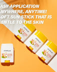ATOPALM Outdoor Sun Stick SPF50+ PA++++ 21g | Non-Greasy Matte Mineral Sunscreen | Soothing Skin Care | Facial Moisturizer with SPF | Korean Sun Protection