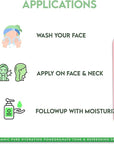 Shir 200ml - Pomegranate Facial Toner & Hydrating Mist - Natural Glow Toner for Women, Organic Brightening Toner for Daily Skincare, Suitable for All Skin Types, Refreshing & Hydrating