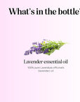 Pure Lavender Essential Oil - Lavender Oil for Hair Skin and Nails Plus Aromatherapy Diffusers Humidifiers Linens and Baths for at Home Spa Self Care - Premium Grade Non-GMO in Glass Bottle (4 Fl Oz)