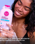 eos Shea Better Cashmere Body Wash, Fresh & Cozy, Moisturizing and Nourishing, pH Balanced Creamy Gel Formula, Paraben & Phthalate Free, Sensitive Skin,16 fl oz
