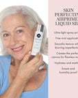 MagicMinerals LiquidSilk Air Primer by Jerome Alexander, Spray Makeup Application