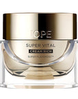 IOPE Face Cream, Super Vital Cream Rich - Total Anti-aging Facial Moisturizer, Skin Brightening & Anti-Wrinkle Skin Care from Plant Extract, Deep Moisturizing fo Dry Skin - 1.69 Fl Oz.