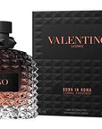 Uomo Born In Roma Coral Fantasy by Valentino for Men - 3.4 oz EDT Spray