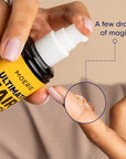 Moerie Ultimate Hair Oil for frizzy, dry and damaged Hair - Deeply Nourishing Rejuvenation - With Vitamin E, Jojoba & Hemp