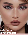 Matte Liquid Lipstick,Light Brown Liquid Lip Stains, Long Lasting Waterproof Lip Gloss Makeup, Velvet Non-Stick Cup Lips Stain X-02#
