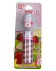 Lip Smacker Lippy Pals Swirls Llama, Flavored Moisturizing & Smoothing Soft Shine Lip Balm, Hydrating & Protecting Fun Tasty Glossy Finish, Cruelty-Free & Vegan - Straw-Ma-Llama Berry