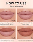 12 Colors lip liner pencils, Modern Classic Lip Liner, Lip Liner Pigmented Vegan Matte, Lasting Finish Lip Liner, Luxurious Creamy Long Lasting Lip Liner, Prevents Feathering and Fading, (02)