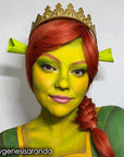 Mehron Makeup Fantasy FX Cream Makeup | Water Based | Halloween | Ogre Green Face & Body Paint For Adults 1 fl oz (30ml) (OGRE GREEN)