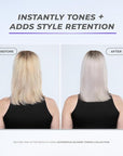 XMONDO Hair Supernova Blonde Toning Leave-In Foam, Vegan Formula Hair Toner Foam for Reducing Brassy and Yellow Tones on Blonde, Highlighted, and Gray Hair Colors, 6.7 Fl. Oz