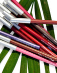Palladio Lip Liner Pencil, Wooden, Firm yet Smooth, Contour and Line with Ease, Perfectly Outlined Lips, Comfortable, Hydrating, Moisturizing, Rich Pigmented Color, Long Lasting, Walnut