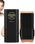 Long-Lasting Concealer Foundation Stick, Full Coverage Foundation Stick, Contouring foundation, Cover Blemishes for All Skin Types (LIGHT SKIN)
