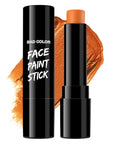 BADCOLOR Orange Face Body Paint Stick, Cream Blendable Eye Black Full Body Paint Makeup for Halloween SFX Makeup Cosplay Joker Zombie Vampire Costume Parties