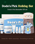 ROUND LAB Best Selling Kit, Dokdo Hydrating Trial Kit + Birch Juice Sunscreen + Birch Juice Moisturizing Cream 2.7 Fl Oz, Korean Skin Care Set, Holiday Gift Set, Stocking Stuffers, Amazon Exclusive
