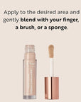 M. Asam MAGIC FINISH HIGHCLASS LIQUID CONCEALER Ivory (0.13 fl oz) - 4-in-1 Concealer With Mimic-Lift complex & High Coverage For Dark Circles & Blemishes, Vegan Make Up With Illuminating Pigments
