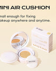 Mistine Tavel Size Air Cushion Foundation Glow Hydrating Natural Beige