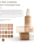 FARMASi Vfx Pro Foundation, Full Coverage Liquid Cream, Light 02 30 ml