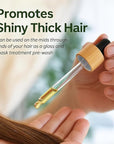 Lia Organics Hair Growth Oil - Organic, Vegan, cruelty free - Rosemary oil, castor oil, pumpkin seed oil, amla oil etc. For thick healthy hair, 1.70 Fl Oz (Pack of 1)