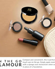 Luxury Oil Blotting Pressed Powder by Flori Roberts, Skin Tones