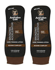 2 Pack Dark Tanning Accelerator Lotion with Bronzer