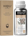 HIQILI 16 Fl Oz Cedarwood Essential Oil, Pure Natural Cedarwood Oil for Diffuser, Aromatherapy - 500ML