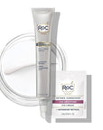 RoC Derm Correxion Fill + Treat Advanced Retinol Serum, Wrinkle Filler Treatment with Hyaluronic Acid for Crow's Feet, 11 Wrinkles, & Laugh Lines, (.5 fl oz) with Retinol Packette (Packaging May Vary)