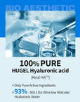 WELLAGE Real Hyaluronic Toner 100 - Korean Facial Toner with 93% Ultra Low Molecular Hyaluronic Acid - Moisturizing, Hypoallergenic, Skin Irritation-Free, K-Beauty Skincare, 6.76 fl.oz.