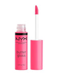 NYX PROFESSIONAL MAKEUP Butter Gloss, Non-Sticky Lip Gloss - Peaches & Cream (Pink Coral)