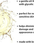 RAYA Ginseng Astringent with AHA 16 oz (G-205) | Gentle Glycolic Facial Toner for Dry and Sensitive Skin | Helps Tighten Pores, Smooth Complexion, and Reduce Fine Lines | Made With Alpha Hydroxy Acids