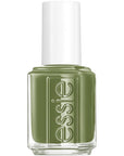 essie nail polish, ferris of them all collection, muted khaki-green nail color with a cream finish, win me over, 0.46 fl. oz.