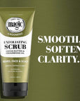 Softsheen-Carson Magic Shaving Beard Grooming Kit for Men with Cedarwood Oil, Includes Beard Butter, Scrub and Cleanser, Gift Set for Facial Hair Care,1 kit