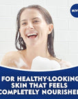 Nivea Nourishing Botanical Blossom Moisturizing Body Wash for Dry Skin, 30 Fl Oz Pump Bottle (Pack of 2)