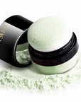 Setting Powder Lightweight Loose Powder Finishing Powder Long-Lasting Green/Translucent)-3 Boxes