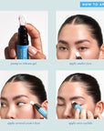 belif Aqua Bomb Cooling Eye Gel - Caffeine & Hyaluronic Acid for Puffiness & Hydration, Niacinamide & Vitamin C for Dark Circles, Adenosine & Collagen for Plumping & Firming, Korean Skin Care