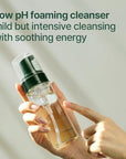 Pyunkang Yul Calming Low pH Foaming Cleanser | Daily Face Wash & Makeup Remover with Tea Tree, Centella Asiatica, 5 Hyaluronic Acids that Removes Dead Skin Cells, Hydrates Skin - 150ml 5.07 Fl.Oz.