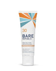 Bare Republic Tinted Mineral Sunscreen SPF 30 Sunblock Face Lotion, Sheer and Non-Greasy Finish, 1.7 Fl Oz