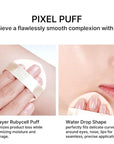 EITHER& Glow Pixel Cushion Foundation, Glowy Skincare, Korean Makeup, Natural Coverage, Moisturizing, Lightweight, Long Lasting Coverage for Flawless Skin (22.5P Dawn)