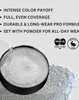 Mehron Makeup Color Cups (.) (Silver) 5 oz