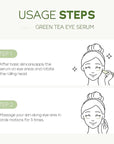 Akary green tea eye serum