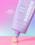SPF50+ Collagen Glow 100% Mineral Sunscreen, Hydrating 100% Glow () 50ml