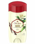 Old Spice Deodorant for Men, Oasis with Vanilla Notes Scent Inspired by Nature 3 Oz (Pack of 1)
